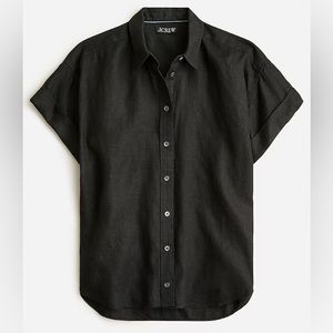 J. Crew Capitaine Shirt in Baird McNutt Irish Linen Size S